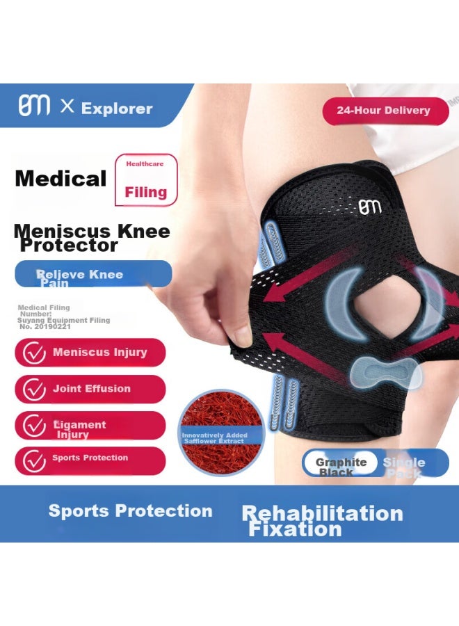 Trailblaze Tubuzhe Medical Knee Brace For Meniscus Injury, Specialized For Running, Hiking, Badminton, Basketball, Synovitis, Joint, Patella, Knee Protection - Image 1