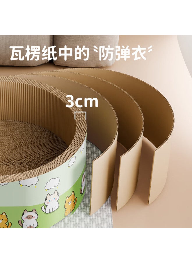 Guofan Deepened Cat Scratching Board And Cat House Integrated Durable Scratch-resistant Non-shedding New Cat Claw Board And Scratching Pot Cat Nail Grinding Tool