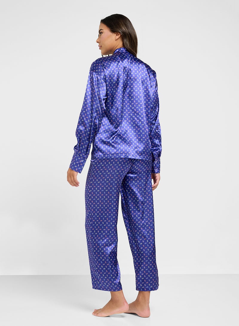 Ginger Oversize Stripe Seersucker Shirt & Short Set - Image 2