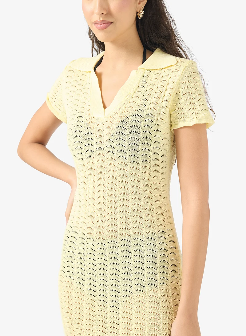 Ginger Crochet Maxi Beach Dress