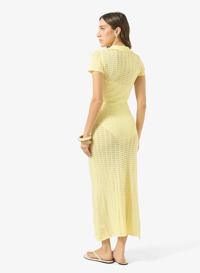 Ginger Crochet Maxi Beach Dress