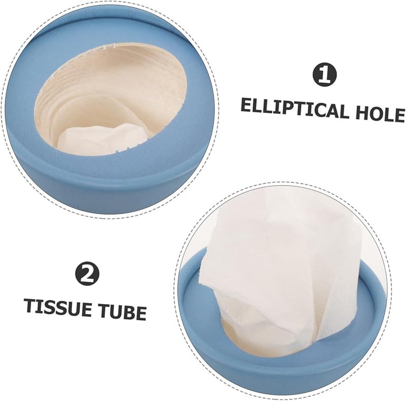 حامل مناديل ورقية للسيارة بتصميم كرتوني لطيف قابلة لإعادة التعبئة لداخل المركبة - Image 5