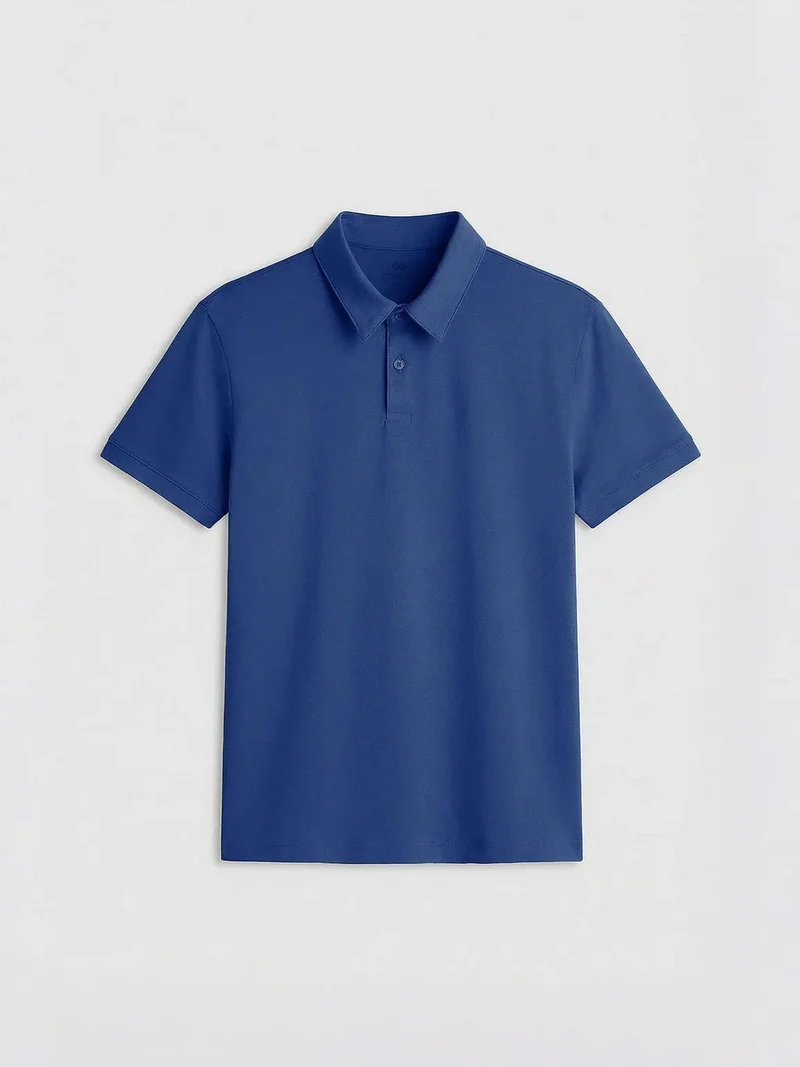 تومي لايف TOMMY Men's Cotton Elastane Polo T-Shirt