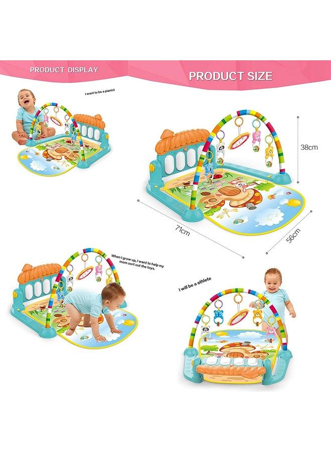 Magicwand Abs Plastic Multi Function Piano Baby Gym & Fitness Rack 【6 Months & Up】【Pack Of 1】【Multi Colored】 - Image 4