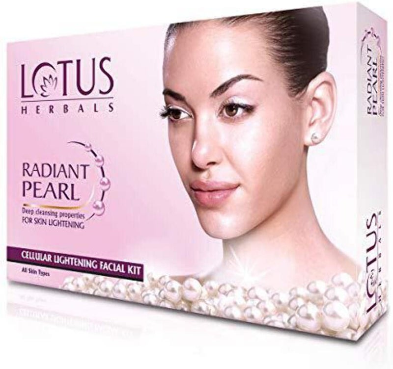 Lotus Herbals Radiant Pearl Cellular Lightening Facial Kit - Image 1