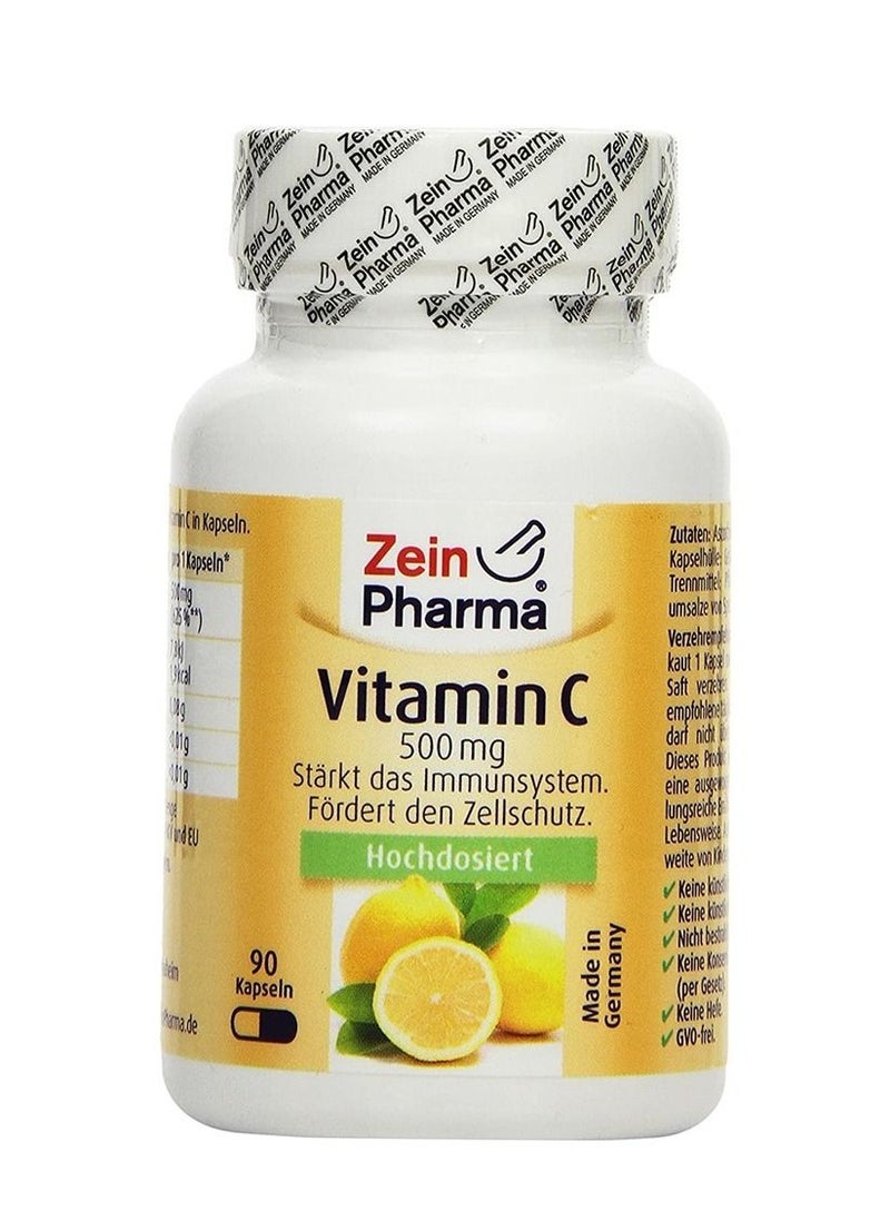 Zein Pharma - Vitamin C 90 Capsules - Image 1