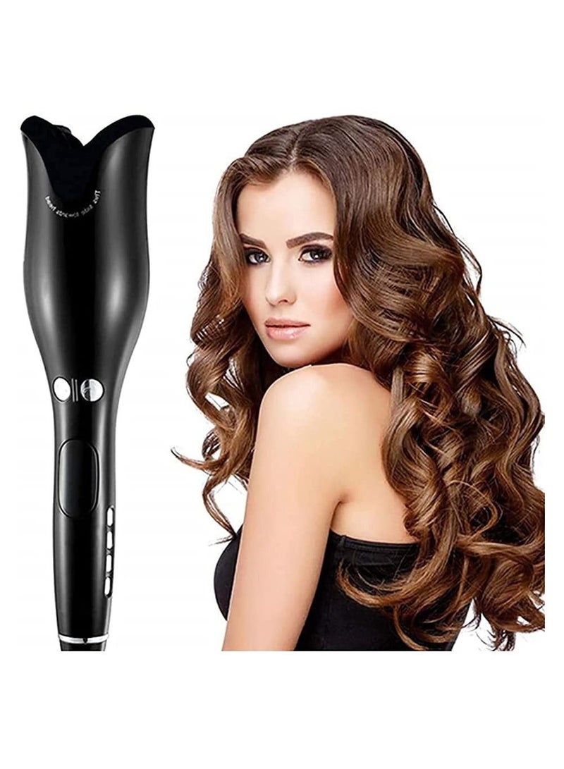 Automatic Hair Curler Roller Air Spin N Curl 1 Inch Ceramic Rotating Magic Hair Curling Iron for All Hair Types LCD Digital Display - Image 2