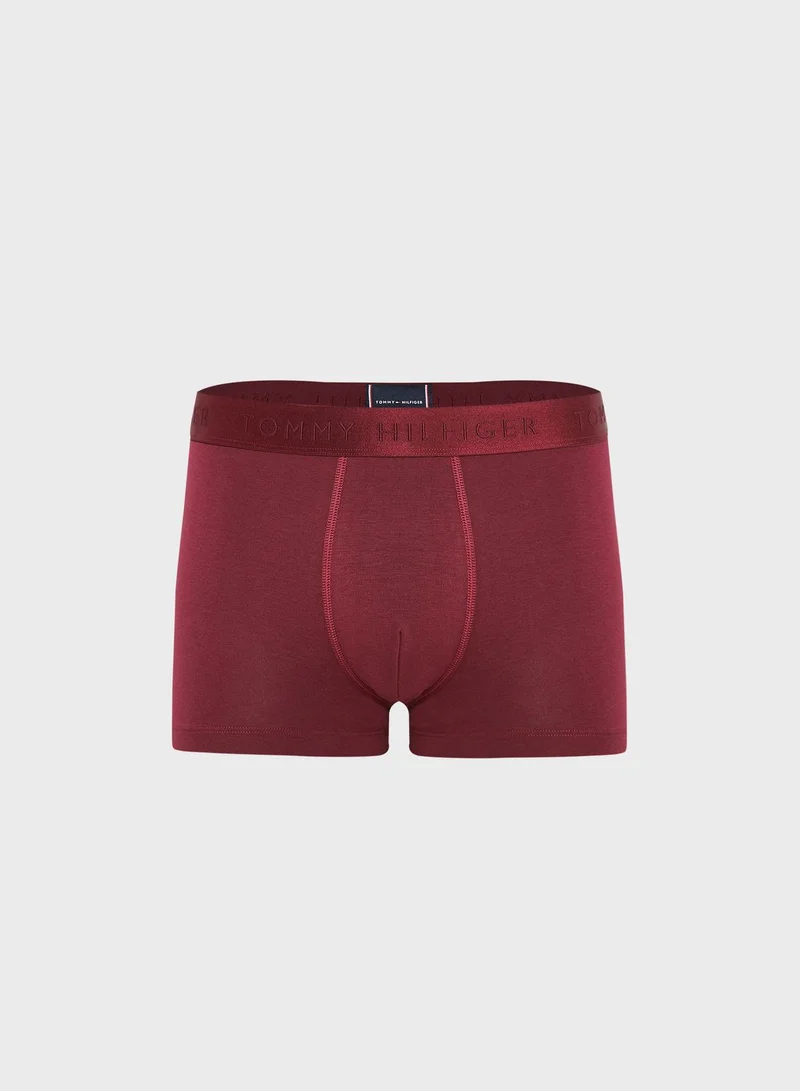TOMMY HILFIGER 3 Pack Logo Band Trunks
