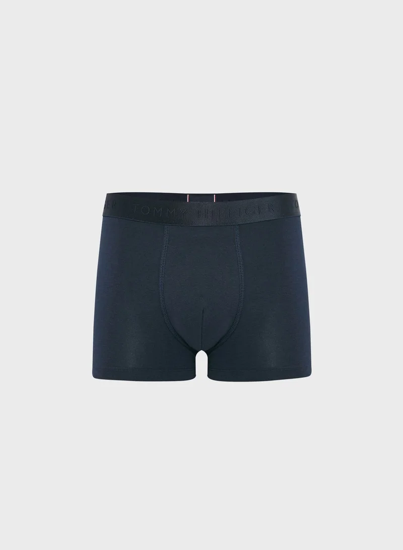 TOMMY HILFIGER 3 Pack Logo Band Trunks