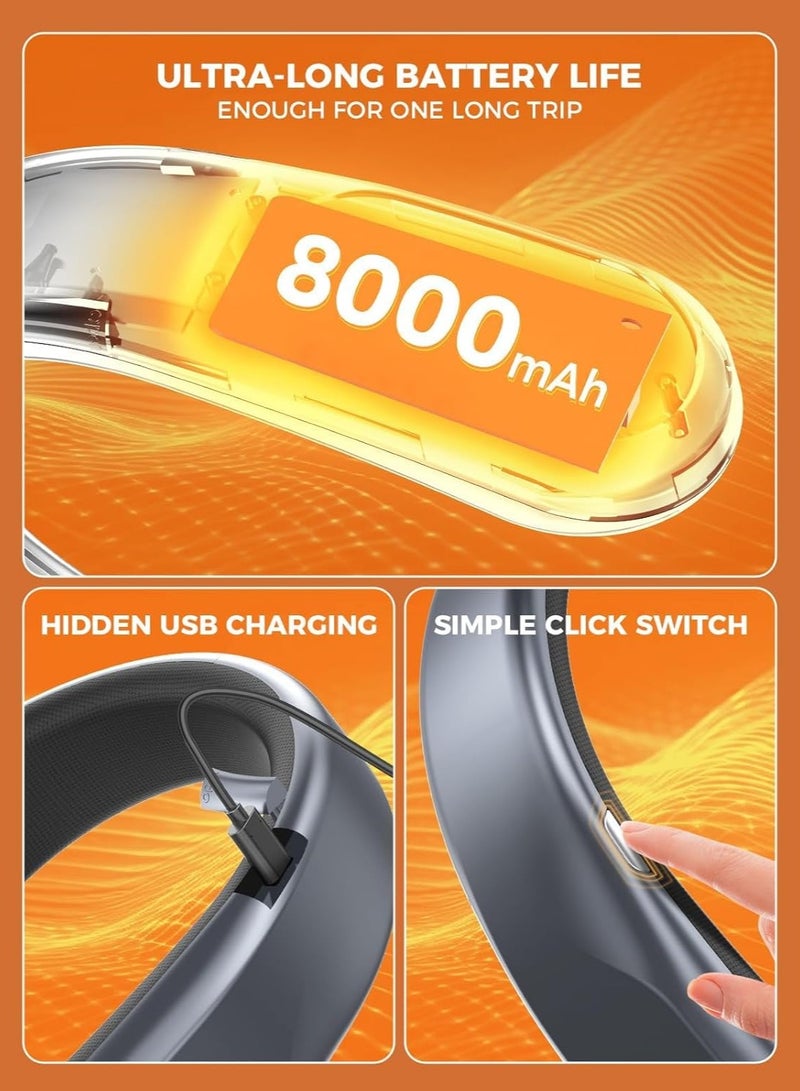 general Rechargeable Neck & Hand Warmer, Rechargeable Neck & Hand Heater Professional adjustable 4 temperatures, perfect for outdoor indoor adults Kids Seniors Camping Sports Fishing - Image 3