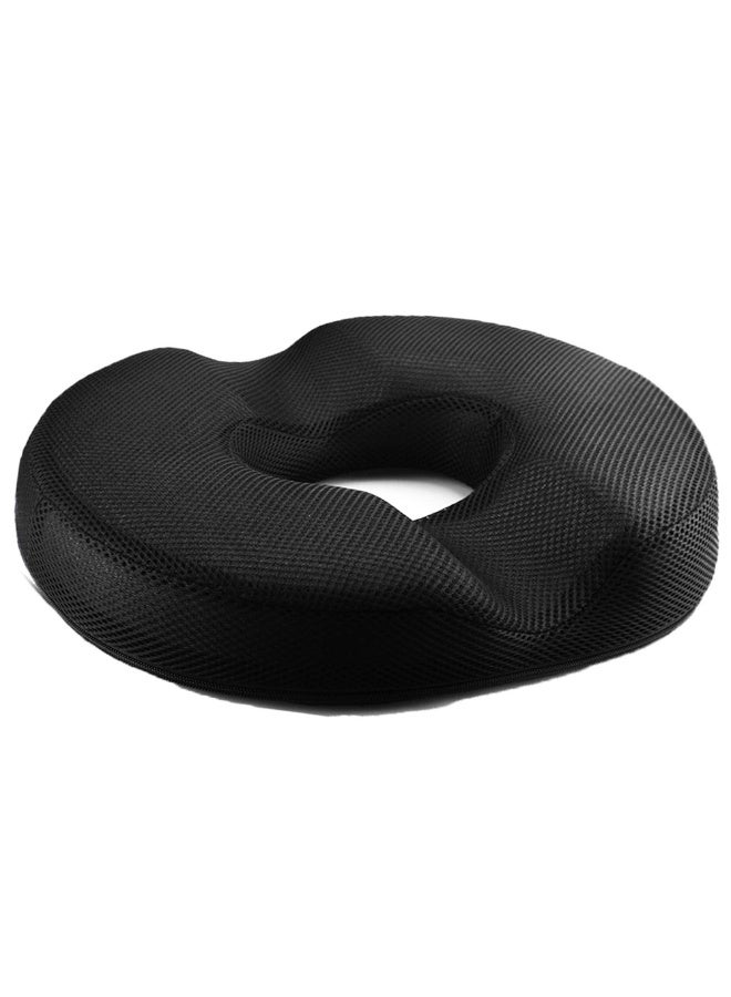 Hemorrhoid Memory Sponge Donut Pillow is ergonomically designed for comfortable sitting, relieving coccyx pain and pressure, relieving bedsores, postpartum pregnancy, buttocks, and buttocks - Image 1