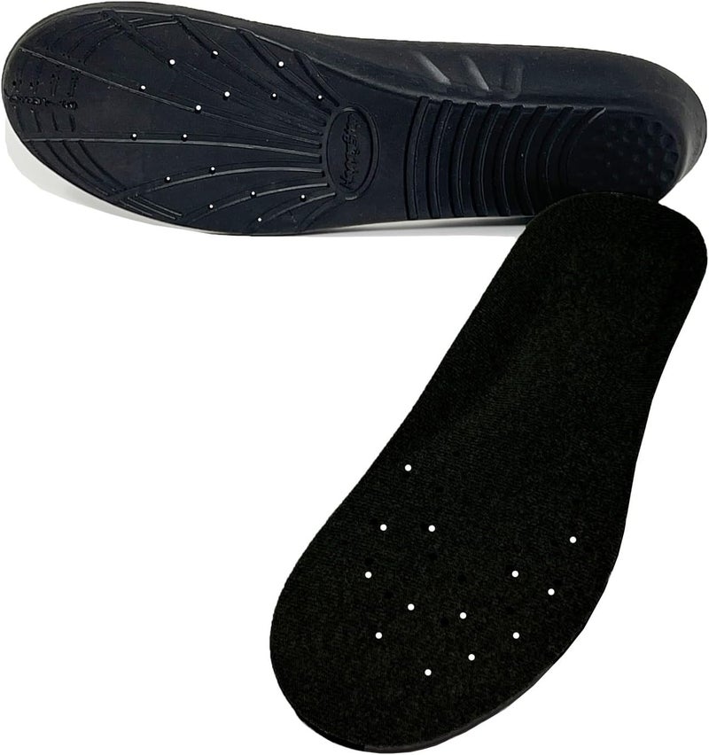 Happystep Memory Foam Insoles with Arch Support, Cushioning, and Shock Absorption - Relieve Plantar Fasciitis and Foot Pain, Comfort Everyday Shoe Insoles for Men & Women
