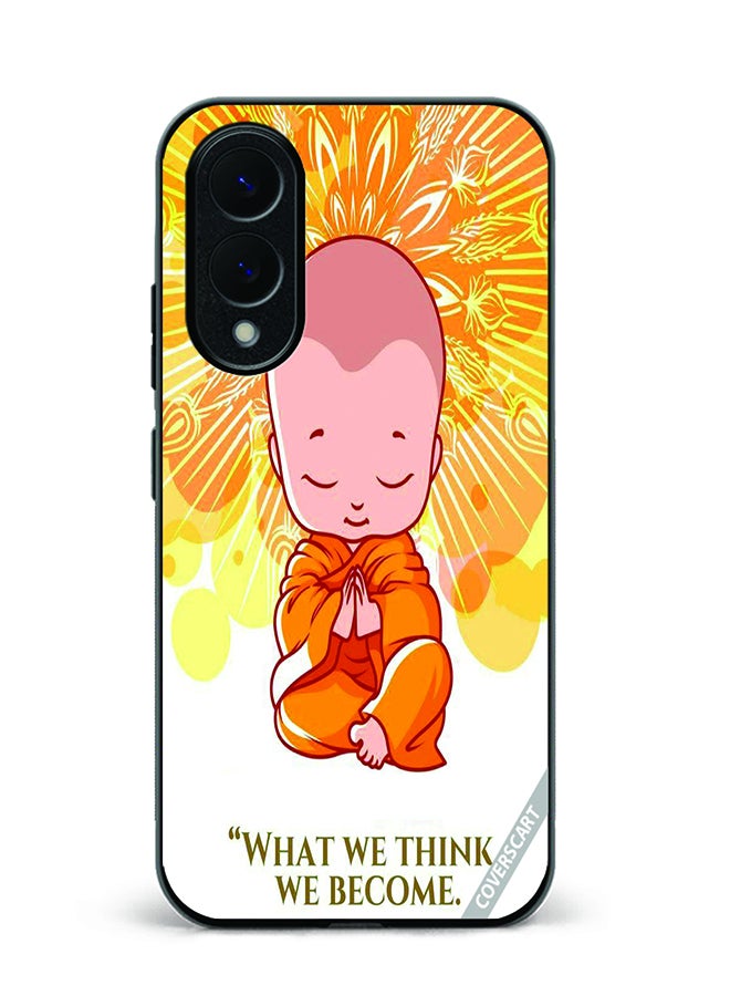 COVERSCART Protective Case Cover For Samsung Galaxy S25 Edge Buddha 1 Design Multicolour