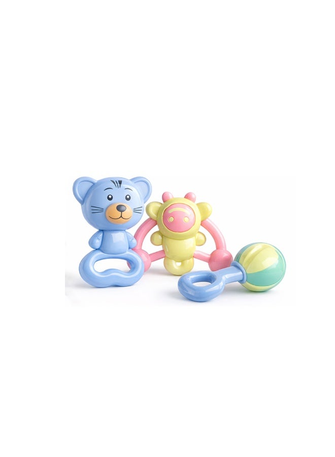 Baby Rattles Set – 4 Pieces, Safe Sensory & Early Development Toys - Image 3