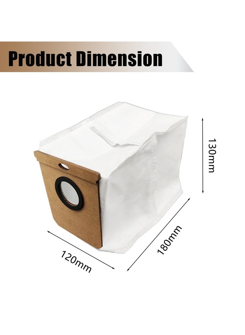 NajmStyle 2.5L Large Vacuum Dust Bags for Eufy L50 SES L60 SES Vacuum Cleaner Self-Emptying Dock,Replacement Dust Bag for Conga Home 1000,8090 Ultra,9090AI,for Haier H9 Plus Vacuum Cleaner (6 Pack) - Image 5
