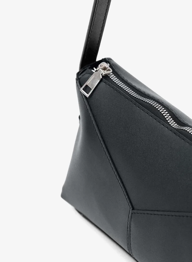 Shule Bags  Miri City Black Shoulder Bag for Women | Best Price UAE