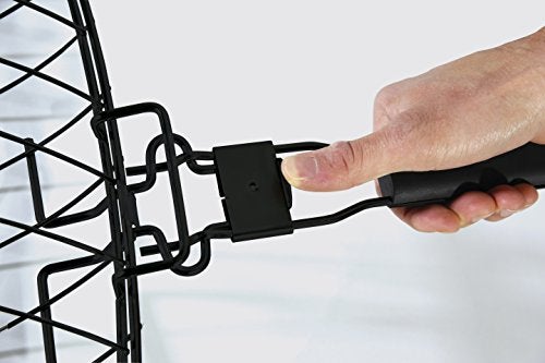 GrillPro سلة سمك قابلة للفصل مع مقبض من GrillPro 21015، كروم - Image 5