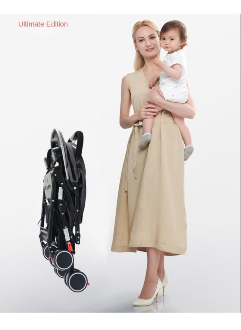 Lightweight Stroller with Compact Folding and Multi Position  Portable Handle Stroller Adaptable Stroller and Swivel Wheels - pzsku/Z2540EB2CD7F3AC846C7BZ/45/_/1694689012/522f710c-118b-4af3-969b-ae83279540f7