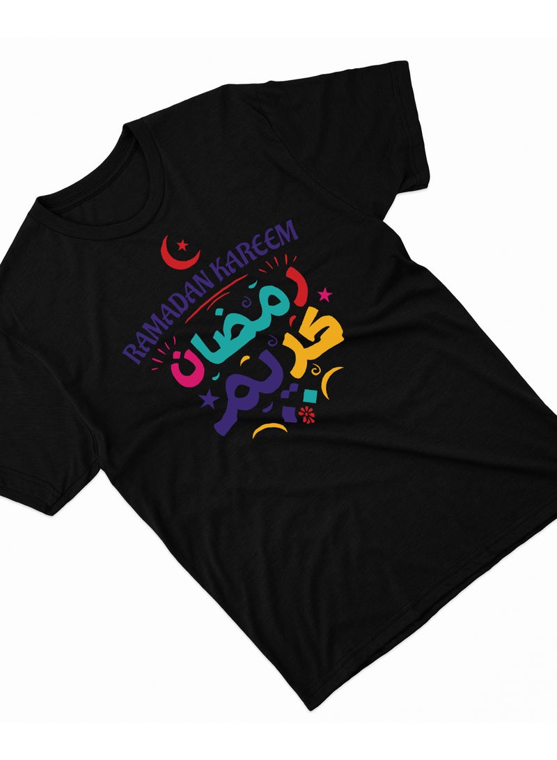 Fashion World Cotton T-shirt Printed with High-quality Ramadan  - Image 2
