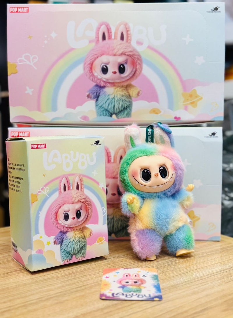 Pop Mart x Bobo & Coco Labubu 4th Generation  Plush Pendant Multicolor - Image 2