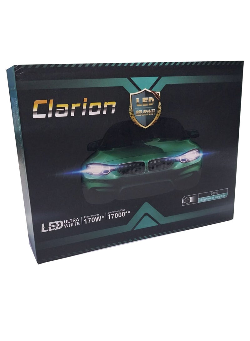 طقم ليد للسيارة كلاريون h4 - Image 1