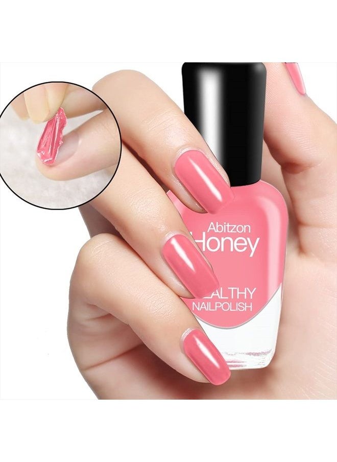 Abitzon - New Nail Polish Set (10 Bottles) - Non-Toxic Eco-Friendly Easy Peel Off & Quick Dry Water Based Nail Polish - Image 1