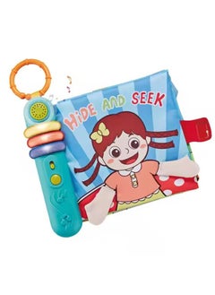 Generic Explosions Cloth Book Gift Box Early Education Music Light Baby Toys Tear Can't Bite Educational Baby Newborn Gift-Color:ABC-2118189  - Image 2