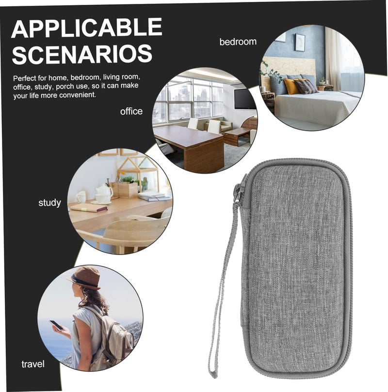 Travel Cable Organizer Bag Portable Electronic Storage Case for Data Cables Earphones Chargers Lightweight Durable for Outdoor Activities and Business - Image 4