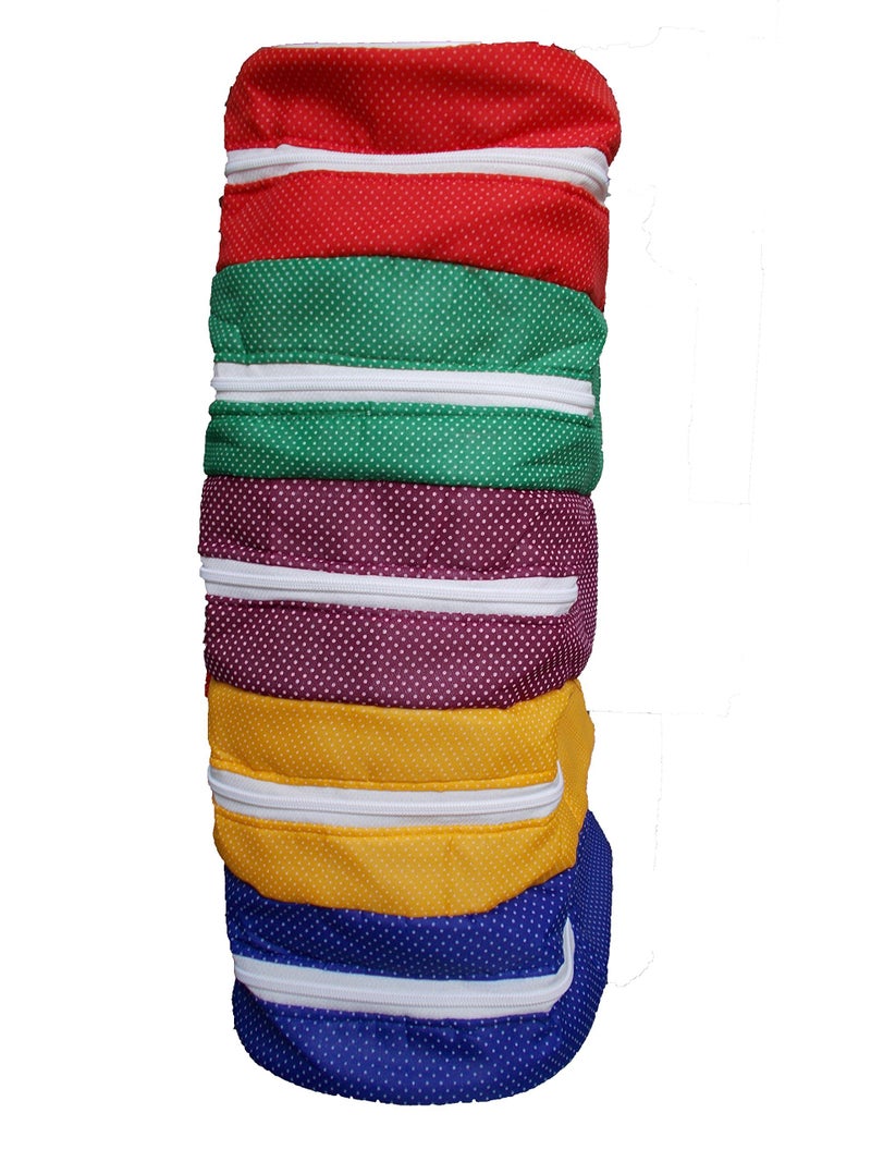 Glitter Collection 5 Cabinet Cotton Shoe Cover (Multicolour, King) - Image 2