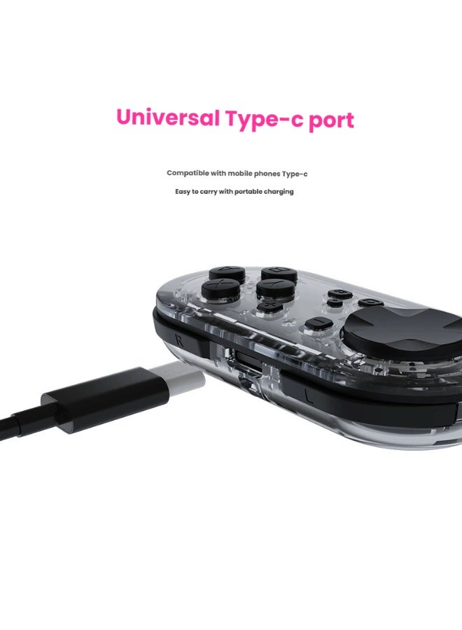 General Switch mini handle, small handle, Bluetooth vibration burst to wake up NS accessories, long battery life, portable game handle  - Image 2