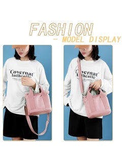 Skycare Skycare Canvas Tote Bag for Women,Small Tote Bag with Zipper Canvas Crossbody Bag Everything Tote Bag with Compartments  - Image 2