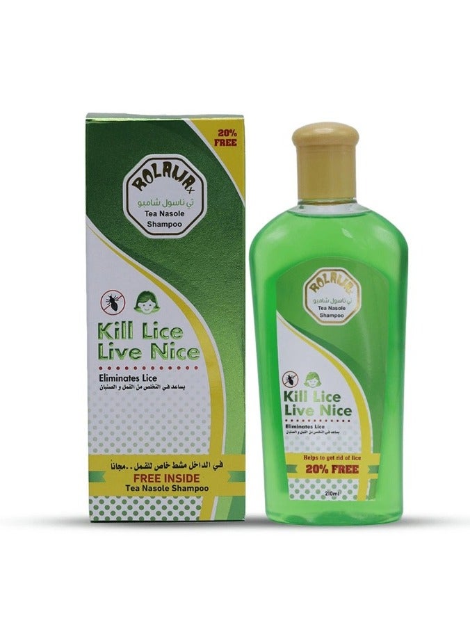 tea NASOLE Rolamax Shampoo  Eliminates  Lice 210  ml - Image 2