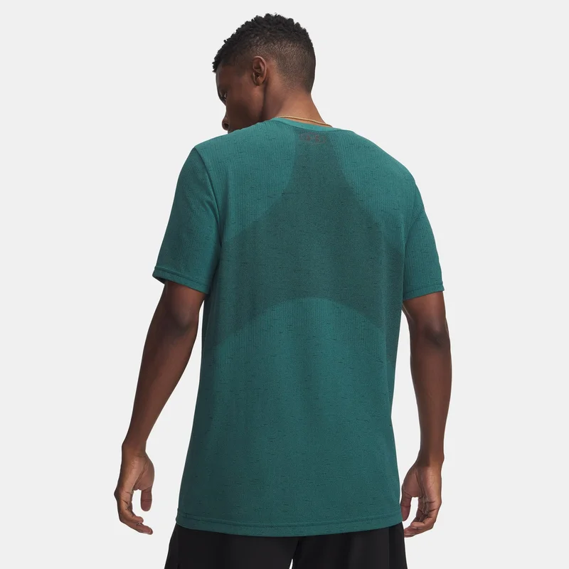 UNDER ARMOUR Green Men's Vanish Seamless Training T-Shirt for Men | Best Price UAE