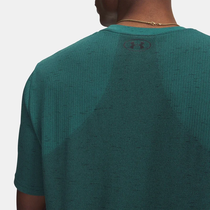UNDER ARMOUR Green Men's Vanish Seamless Training T-Shirt for Men | Best Price UAE