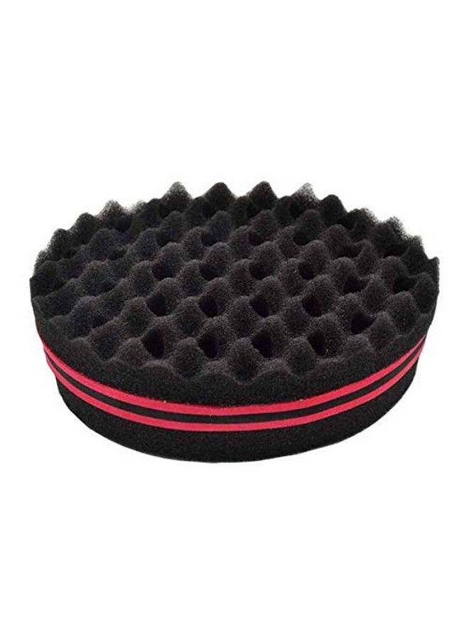 LoveBB 4 Pcs Small Holes Hair Twist Sponge Barber Brush For Dreads Locking Twist Afro Curl Coil Comb Care Tool - Image 5
