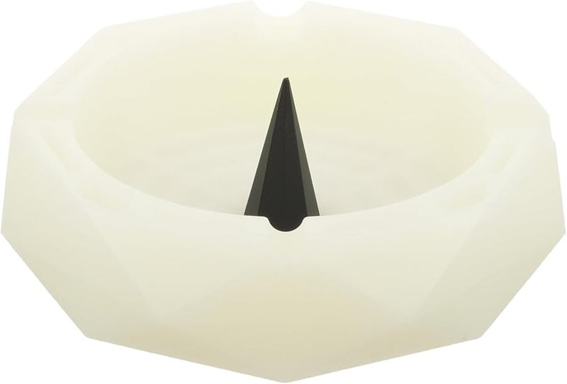 صينية رماد سيليكون ماسي مضيئة مضغوطة مضادة للانزلاق ديكور للمنزل والمكتب - Image 1