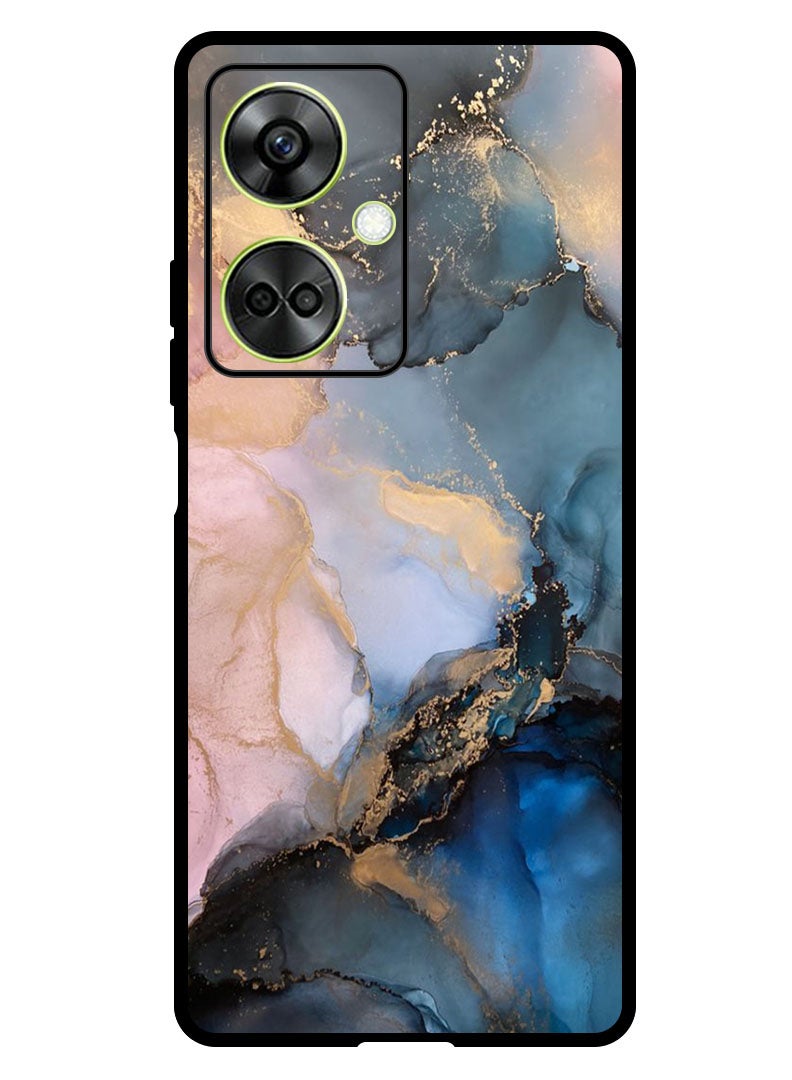 Theodor Protective Case Anti Scratch Shock Proof Bumper Cover For OnePlus Nord CE 3 Colourful Marble (2) - Image 1