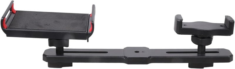 Multiple Angles Phone Tablet Clamp Double Screw Mount for Photography Streaming Antislip Design Stand - Image 3
