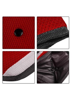 Generic 2pcs Kids Seatbelt Adjuster, Child Seat Belt Safter Covers - (Red and Grey)  - Image 2