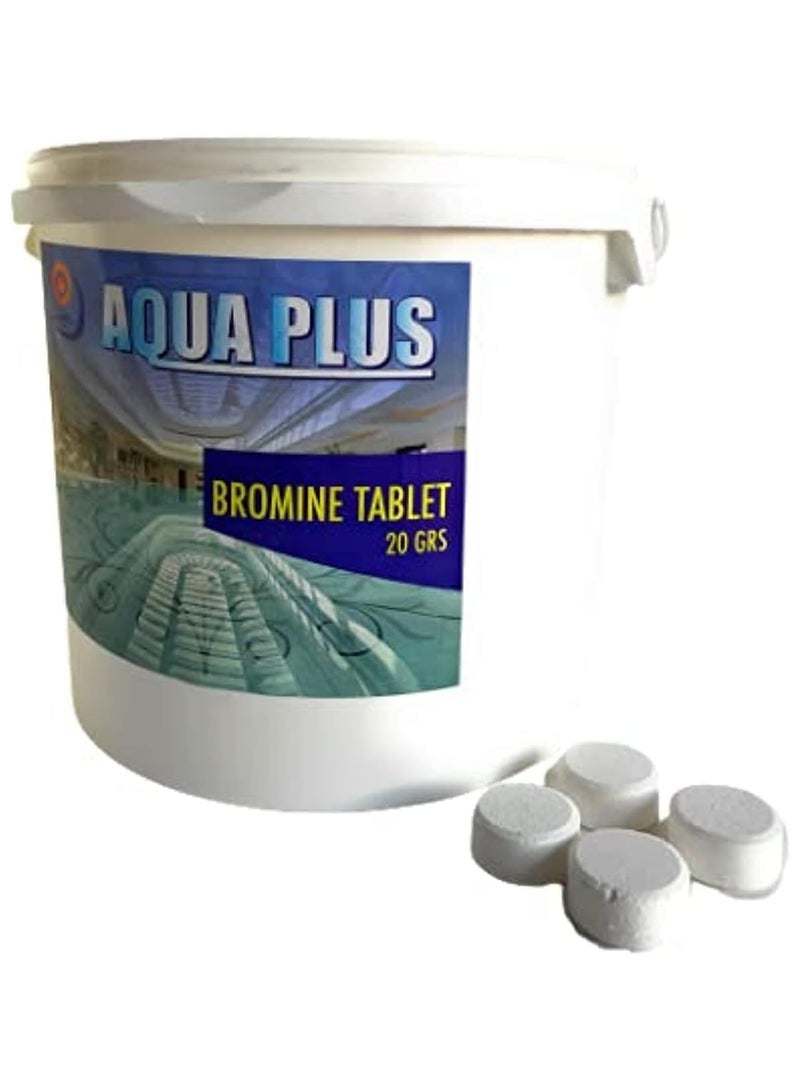 Aqua Plus Bromine Tablets for Pools 5KG bucket - Image 1