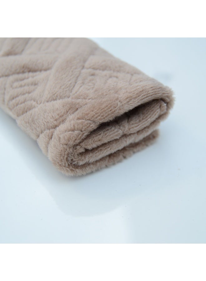 واقيات حزام الأمان للسيارة من القماش المخملي الناعم – 4 قطع، وسائد مريحة لحزام الأمان للرحلات الطويلة وحماية إضافية - Image 2