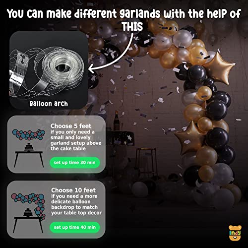 Just Party Balloon Arch Strip Roll - 2-Pack: Easy DIY Balloon Decoration Kit - Image 2