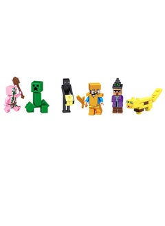 Generic 16-Pack Minifigure Building Set - Pixel Game Figure Toys - Educational Building Toys for Everyone Sword Toy  - Image 2
