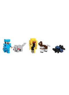 Generic 16-Pack Minifigure Building Set - Pixel Game Figure Toys - Educational Building Toys for Everyone Sword Toy  - Image 3