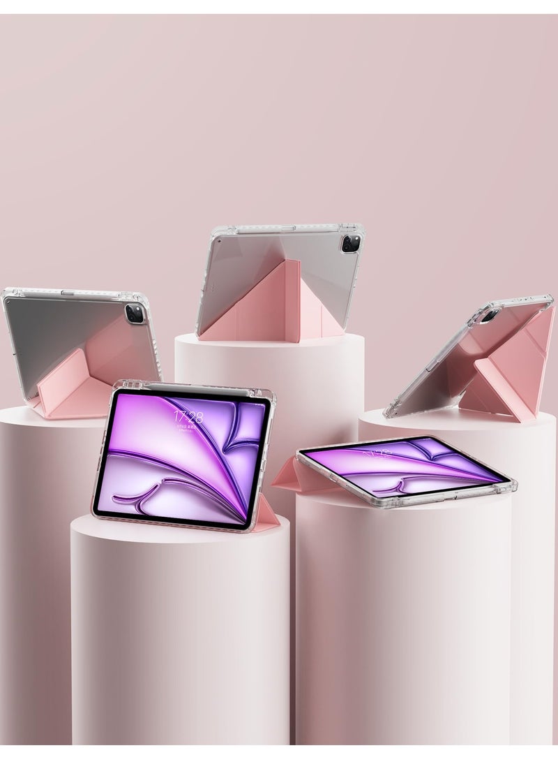 فوميمو جراب لجهاز iPad (A16) مقاس 11 بوصة من الجيل 2025/جراب لجهاز iPad 10 مقاس 11 بوصة من الجيل العاشر 2022 جراب لجهاز iPad 10 مقاس 11 بوصة من الجيل العاشر مع حامل رفيع وغطاء خلفي شفاف ناعم مع حامل قلم رصاص وغطاء ذكي لجهاز iPad مقاس 11 بوصة من الجيل العاشر 2022/10.9 بوصة من الجيل العاشر 2022 - Image 5