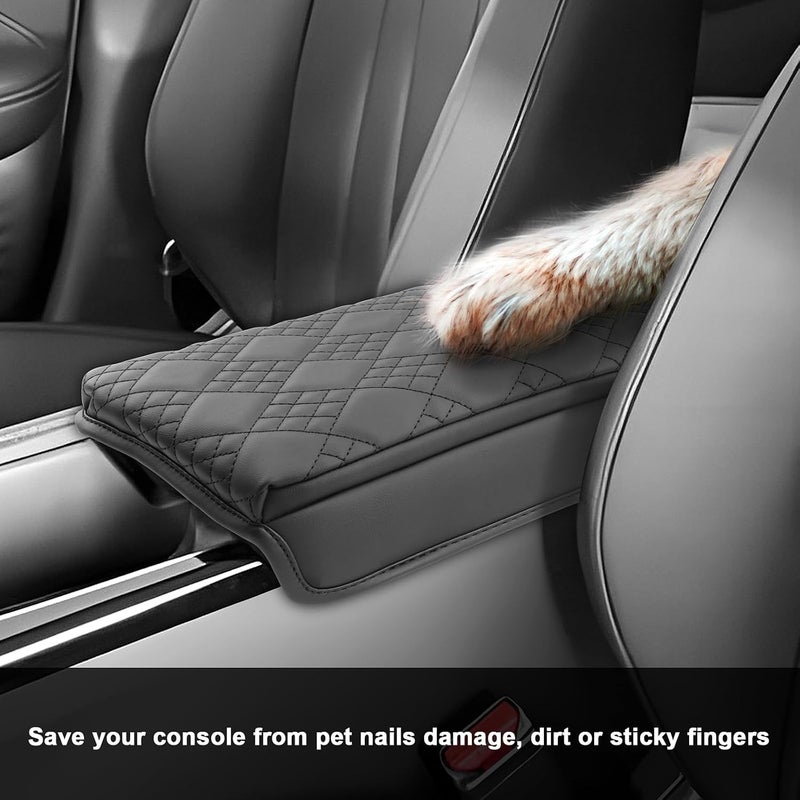 SXCY for 2025 2026 Nissan ADX Armrest Cover Pad for 2025 2026 Nissan ADX Accessories 2025 ADX Center Console Cover 2026 ADX Middle Console Cover w/Soft Cotton Cushion (Added-Pad) - Image 4