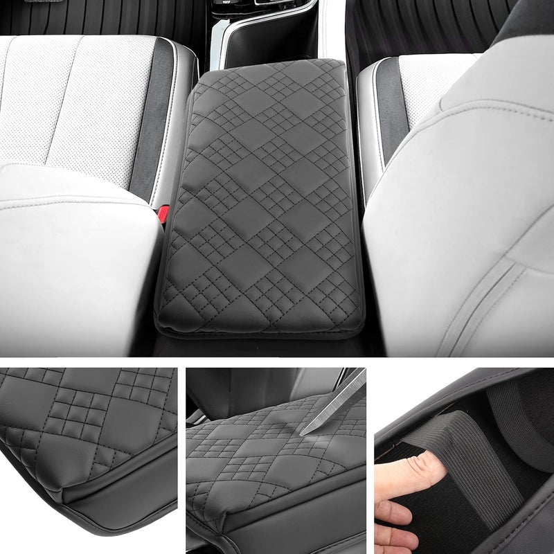 SXCY for 2025 2026 Nissan ADX Armrest Cover Pad for 2025 2026 Nissan ADX Accessories 2025 ADX Center Console Cover 2026 ADX Middle Console Cover w/Soft Cotton Cushion (Added-Pad) - Image 3