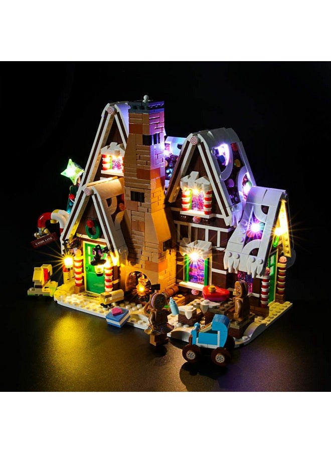 BRIKSMAX - Briksmax Led Lighting Kit for Creator Gingerbread House - Compatible with Lego 10267 Building Blocks Model- Not Include The Lego Set - Image 1