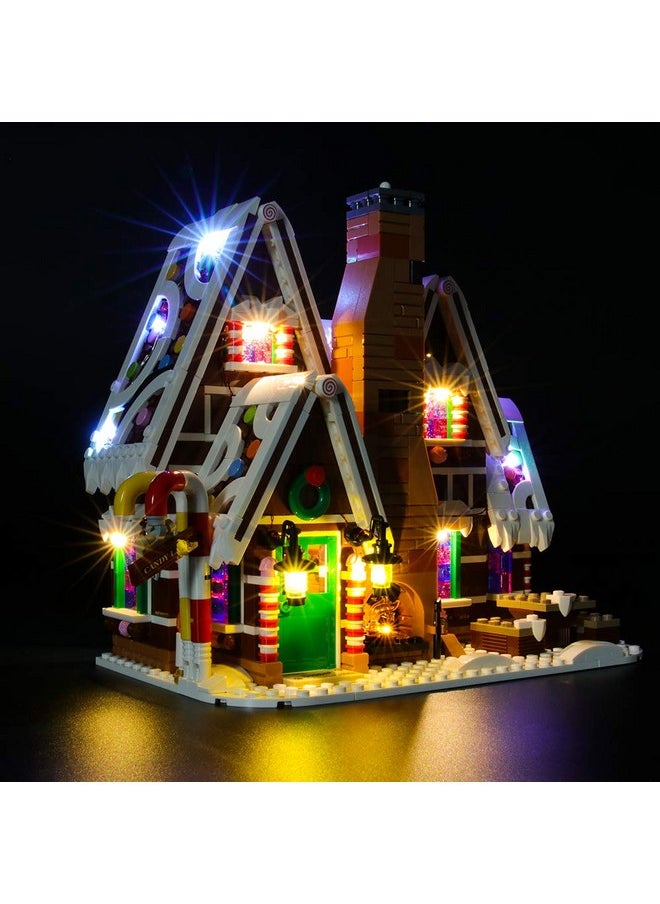 BRIKSMAX - Briksmax Led Lighting Kit for Creator Gingerbread House - Compatible with Lego 10267 Building Blocks Model- Not Include The Lego Set - Image 1