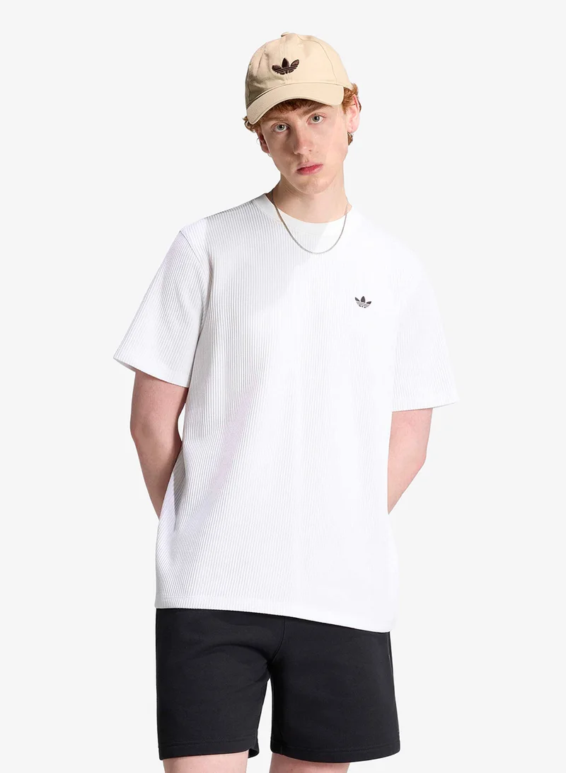 Adidas Originals Trefoil Essential Waffle T-Shirt
